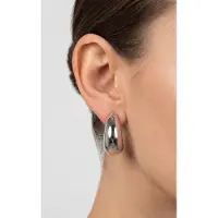 Purelei Boucles d'oreilles 'Drop Big' argent