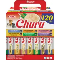 Inaba Nourriture Humide Pour Chats Churu Mélange Thon Et Poulet 14 G 120 Unités