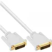 InLine 4043718143917 câble DVI 3 m DVI-D Blanc
