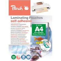 Peach Film de plastification A4 (A4, 100 pcs, 80 µm)
