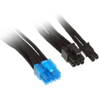 Silverstone SST-PP06B-PCIE55 Câble d'alimentation modulaire 6+2 PCIe - 550mm