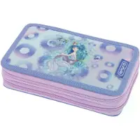 Herlitz 300001557 trousse d'écolier double "Mystic Mermaid", 23 pièces