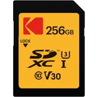 Kodak Sd 256gb Uhs-i U3 V30 Ultra Memory Card Clair