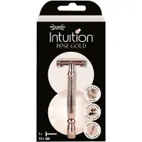 Wilkinson Intuition Intuition Rose Gold rasoir + lames de rechange 9 pcs