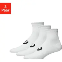 Asics unisex. 3033C299 Lot de 3 paires de chaussettes blanches (L), Homewear, Sport, Coton, Multisport