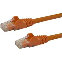 StarTech.com Câble réseau Cat6 Gigabit UTP sans crochet de 10 m - Orange - cordon de raccordement - 10 m - orange