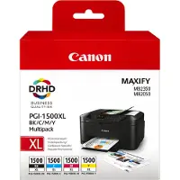 Canon PGI-1500XL BK/C/M/Y - 4 couleurs - Cartouche d'encre - Grande capacité - Multipack
