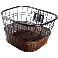 Krayton Panier C56-tb-10k Large Steel Rattan Large 38 X 30 X 22 Cm