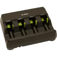 Zebra 4-slot battery charger - Batterieladegerät - Ausgangsbuchsen: 4 (SAC3600-4001CR)