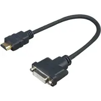 VivoLink PROHDMIADAPDVI câble vidéo et adaptateur 0,2 m HDMI Type A (Standard) DVI-D Noir