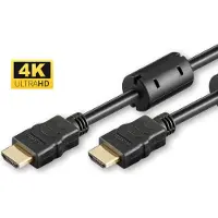 Microconnect HDM19191V1.4FC câble HDMI 1 m HDMI Type A (Standard) Noir