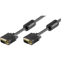 Microconnect MONGG2FB câble VGA 2 m VGA (D-Sub) Noir