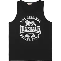 Lonsdale T-Shirt 'Bowes' noir / blanc