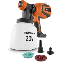 Powerplus Paint Gun Without Battery 20v Orange