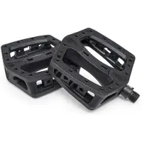 Eclat Plaza 9/16'' Pédale Noir Noir One Size