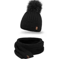 Vivisence Bonnet '7016 Set' noir