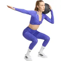 Adidas Pantalon de sport 'Optime PrimeLift' bleu violet / violet clair