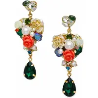 Avant Garde Boucles d'oreilles 'Alvienne' mélange de couleurs