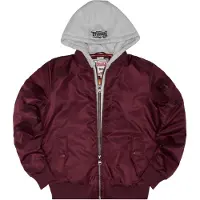 Lonsdale Veste d’hiver 'CLIFTON ALL SEASONS' rouge foncé
