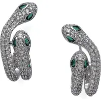 Avant Garde Boucles d'oreilles argent