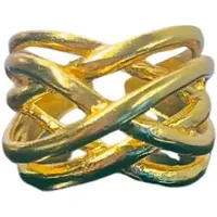 Les Reines Bague 'The Costellate' or