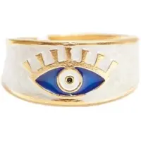 Les Reines Bague 'Eye of Aegean' or