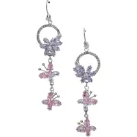 Avant Garde Boucles d'oreilles lilas