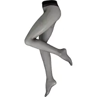 Kunert Collants 'Fresh Up 10' gris / noir