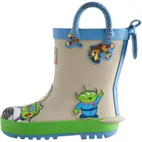 Next Bottes en caoutchouc 'Toy Story' beige / bleu / vert / noir