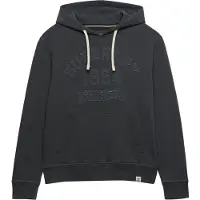 Superdry Sweat-shirt gris foncé / noir