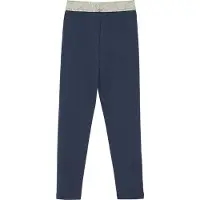 s.Oliver Leggings bleu marine / argent