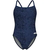 Arena Maillot de bain 1 pièce femme Snakeskin Challeng Back