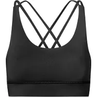 Hey Honey Soutien-gorge de sport 'Criss Cross' noir