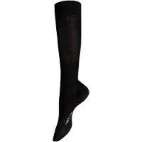 Hudson Chaussettes montantes 'Relax Fine' noir