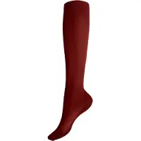 Kunert Chaussettes montantes 'Warm Up 60' merlot