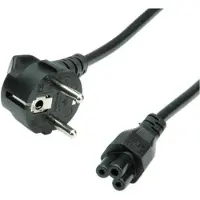 Value Câble d'alimentation, pour notebook, noir 1.8m