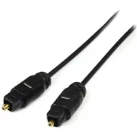 StarTech.com Câble Toslink (SPDIF) Audio Numérique Optique 4,5 m - M/M (THINTOS15)