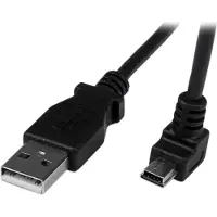 StarTech.com 2m Mini USB Cable - A to Down Angle Mini B - câble USB - 2 m
