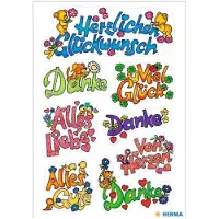 Herma Sticker Anniversaire (16 Autocollants)