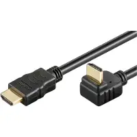 Microconnect Câble HDMI haute vitesse, 2m (2 m), Câble vidéo, Noir