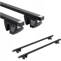 Amos Barres de toit pour Volkswagen Caravelle (T6) Bus 4/5D, année de construction 2015-2021