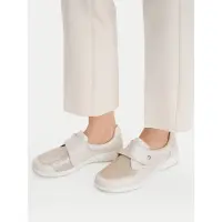 Caprice : chaussures pour femmes, chaussures basses, mocassins, couleur beige, style décontracté