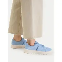 Caprice Chaussure de sport à lacets bleu clair