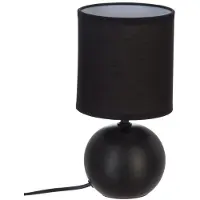 Atmosphera Lampe de table avec abat-jour en tissu, éclairage pratique pour chaque pièce