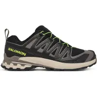 Salomon - Chaussures de trail - XA Pro 3D V9 Black/Dark Gull Gray pour Homme - Taille 41 1/3 - Noir