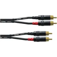 Cordial Câble Audio Double RCA 3 M