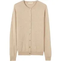 GOBI Cashmere Cardigan 'Essential' beige clair