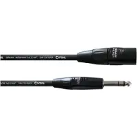Cordial Câble Audio XLR Mâle/jack Stéréo 6 M