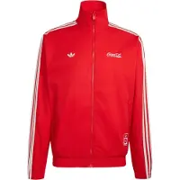 Adidas Veste mi-saison 'Coca Cola Classic Firebird' rouge / blanc