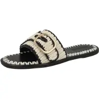 Steve madden Mule 'Seabreeze' noir / blanc naturel